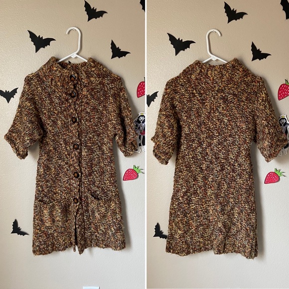 Tabitha anthro seasonal stroll wool blend cardigan coat - Picture 8 of 17